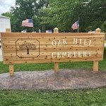 2022 New Cemetery Sign
